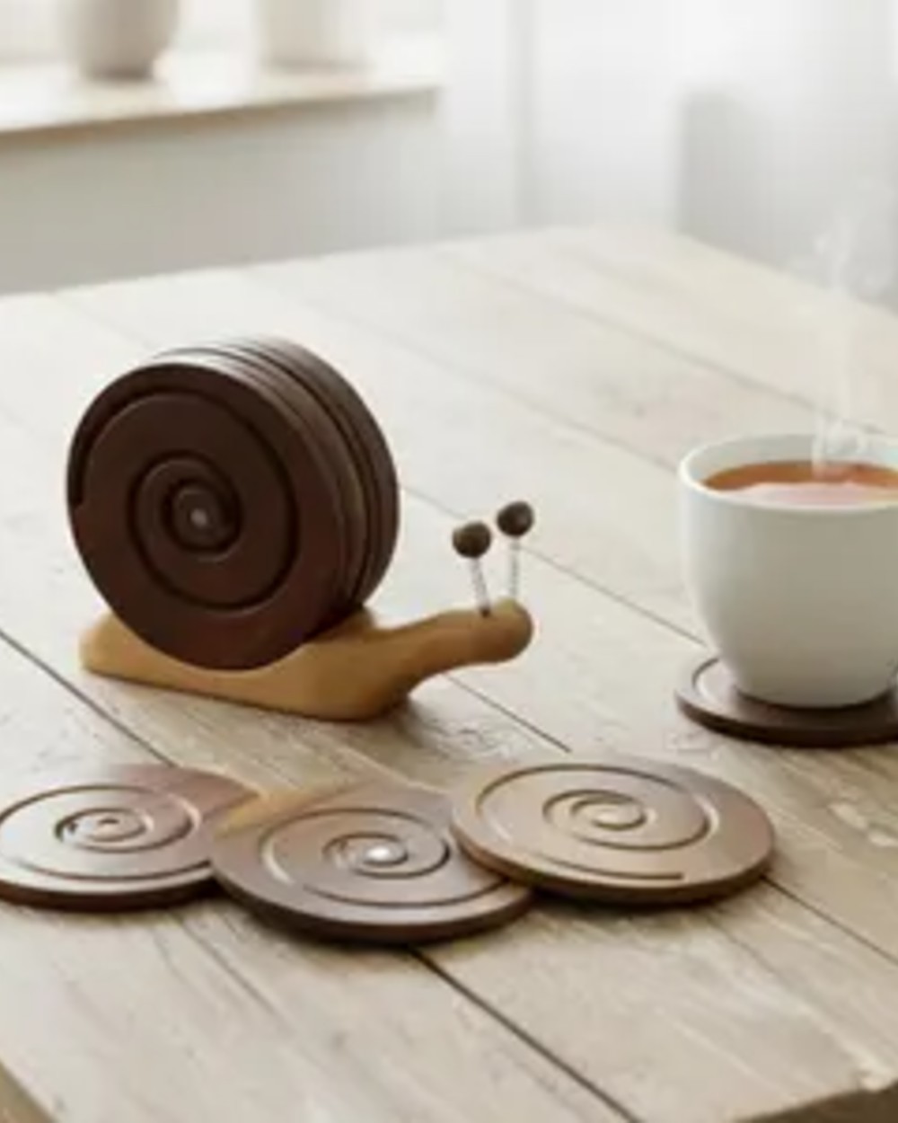 Birch Coaster Set